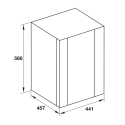 Buzdolabı, mini bar otel, 40 litre