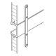 Hafele Montaj Plakası Galvaniz 230X20Mm