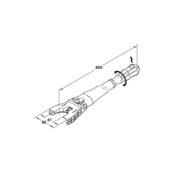 Hafele AXILO 78 Mafsallı Ayarlama Aparatı