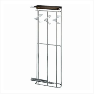 Hafele Kravatlık/Kemerlik 200x480x1270mm Parlak Krom Renk