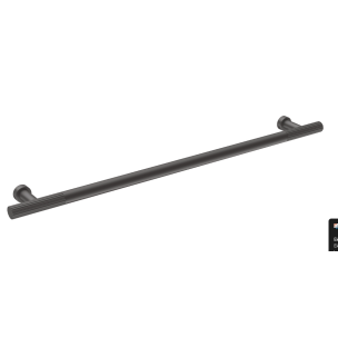 Mobilya kulpu, TRONA, Zamak/Alüminyum Mat Siyah