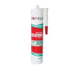Hafele Şeffaf - Beyaz  Silikon 280ml