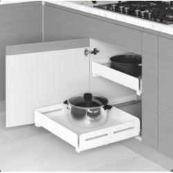 Unique Box Bağımsız Çift Açılım Gizli Raylı Çekmece