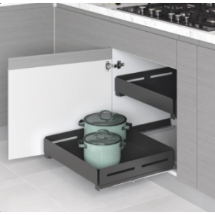 Unique Box Bağımsız Çift Açılım Gizli Raylı Çekmece