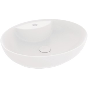 Tezgah Üstü Lavabo, HAFELE LOTUS OB, parlak beyaz