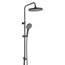 Hafele Sürgülü Duş Seti Panda 3 Fonksiyonlu Mat Siyah