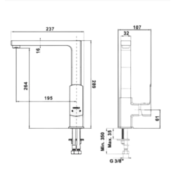 Hafele Eviye Bataryası Solar Parlak Krom