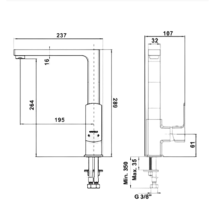 Hafele Eviye Bataryası Solar Parlak Krom