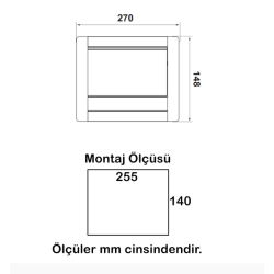 Hafele Goo Priz Ups Cat6 Cat3 Mat Eloksal
