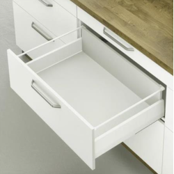 Hafele İç Çekmece Seti 90'lık Modül İçin Kare Bordürlü 45'lik Antrasit