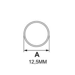 Hafele Düğme Kulp Rob Antrasit